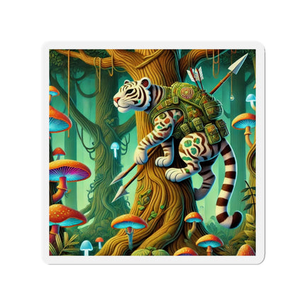 Silent Stripes Die-Cut Magnets (5 Sizes)
