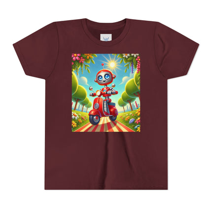The Traveling Robot Youth Short Sleeve Tee