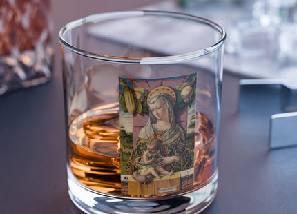 Madonna and Child by Carlo Crivelli Rocks Glass, 10oz