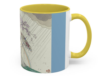 L’Arc-en-Ciel by George Barbier Colorful Mugs (11oz, 15oz)