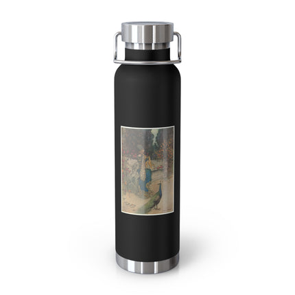Preziosa in the Garden by Warwick Goble Copper Vacuum Insulated Bottle, 22oz