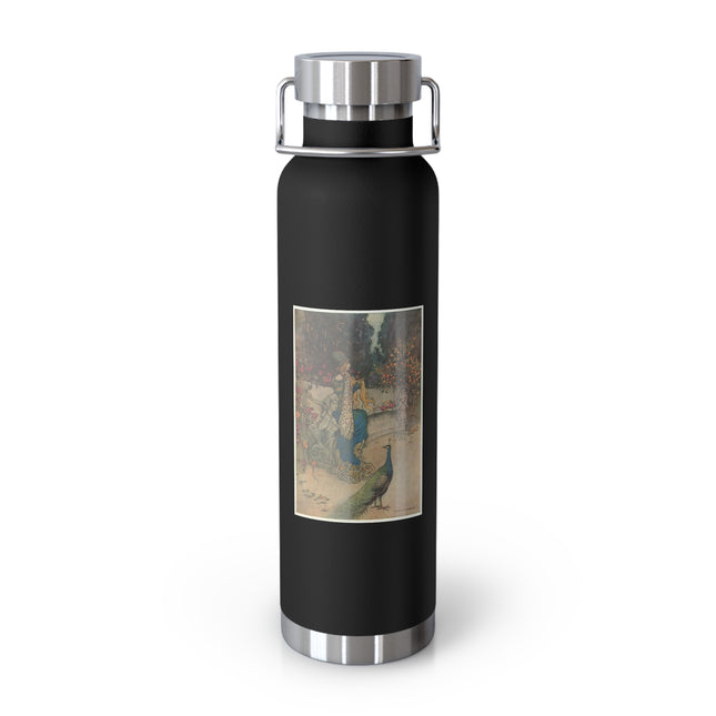 Preziosa in the Garden by Warwick Goble Copper Vacuum Insulated Bottle, 22oz