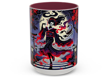 Halloween Sorceress Colorful Mugs (11oz, 15oz)