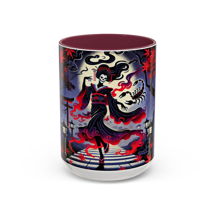 Halloween Sorceress Colorful Mugs (11oz, 15oz)