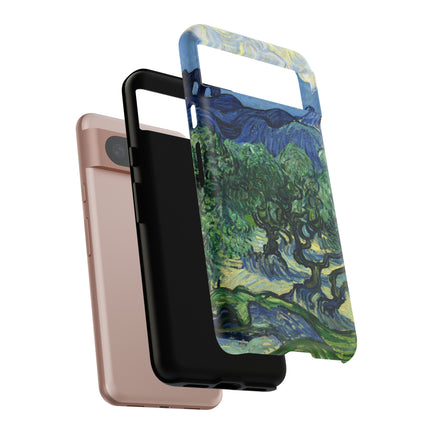 Olive Trees by Vincent Van Gogh Phone Cases
