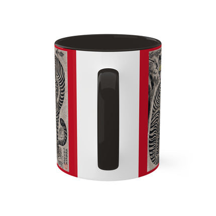 Talismanic Tiger Colorful Mugs, 11oz