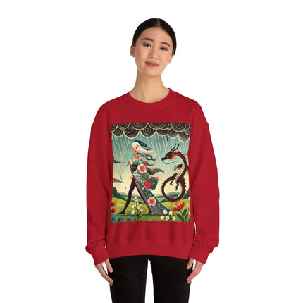 The Dragon Fairy’s Stride Heavy Blend™ Crewneck Sweatshirt