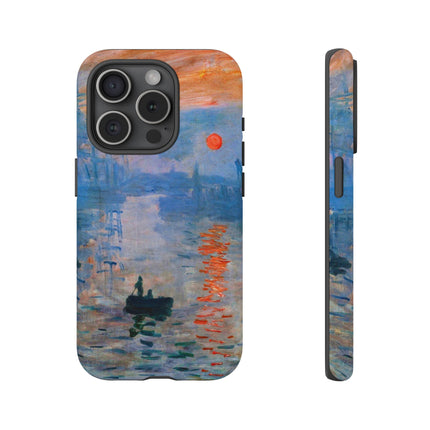 Sunrise by Claude Monet Phone Cases
