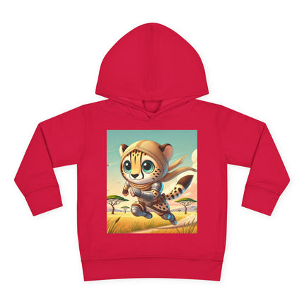 Swift Cheetah Toddler Pullover Fleece Hoodie