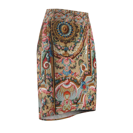 L'Ornement Polychrome by Albert Racine Women's Pencil Skirt (AOP)