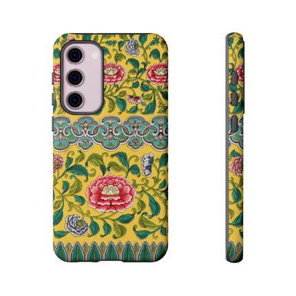 Chinese Floral Illustration by Owen Jones Phone Cases