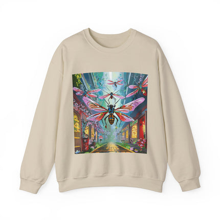 Neon Swarm Unisex Heavy Blend™ Crewneck Sweatshirt