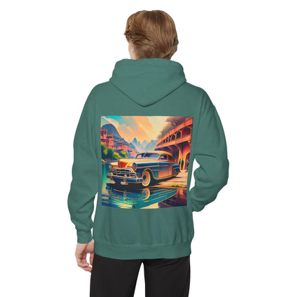 1953 Buick Roadmaster Unisex Garment-Dyed Hoodie