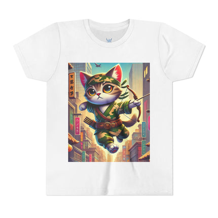 Archer Cat Youth Short Sleeve Tee