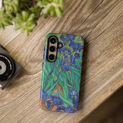 Irises by Vincent Van Gogh Phone Cases