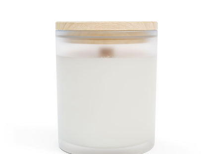 Theatrical Harvest Rabbit Frosted Glass Candle, 11oz