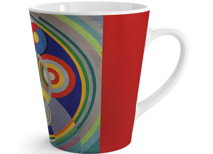 Rythme No. 1 by Robert Delaunay Latte Mug