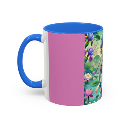 Fairy of the Koi Pond Colorful Mugs (11oz, 15oz)