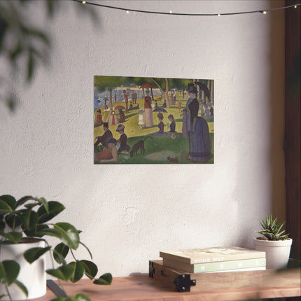A Sunday on La Grande Jatte by Georges Seurat Matte Horizontal Posters