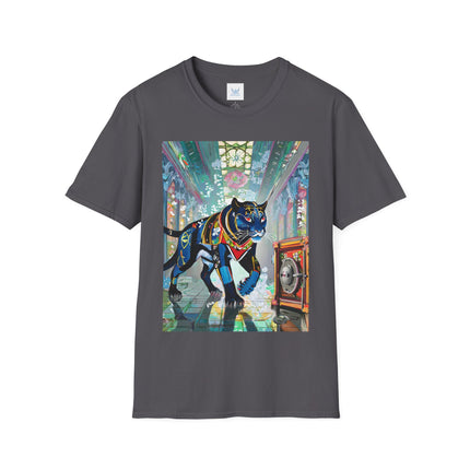 Cyber Panther's Hunt Softstyle T-Shirt
