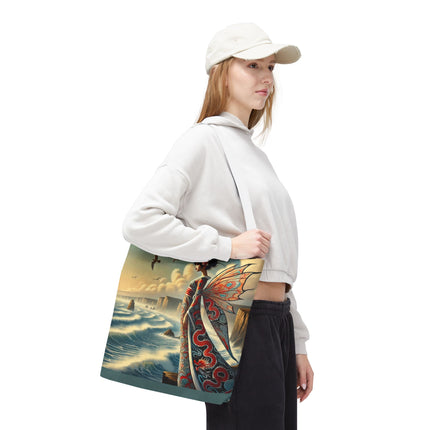 The Coastal Fairy Tote Bag – Serene Grace & Oceanic Magic