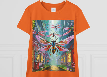 Neon Swarm Cotton Tee