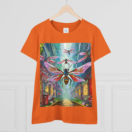 Neon Swarm Cotton Tee