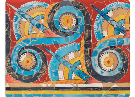 Reproduction of S-Spiral Frieze by Emile Gilliéron Mouse Pad, Round and Rectangle