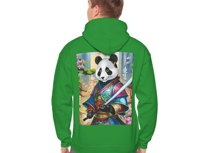 Cyberpunk Samurai Panda – Heavy Blend™ Hooded Sweatshirt
