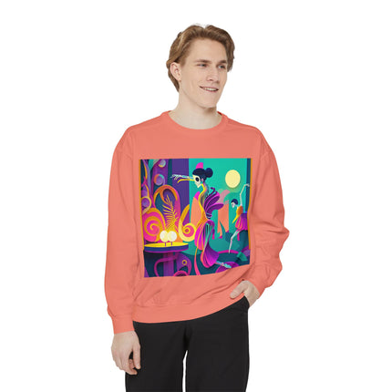 Dance of the Skeleton Ballerinas Unisex Garment-Dyed Sweatshirt