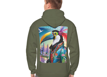 Cyber Toucan – Heavy Blend™ Hooded Sweatshirt