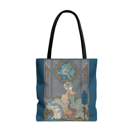 Liaisons Dangereuses by George Barbier Tote Bag (AOP)