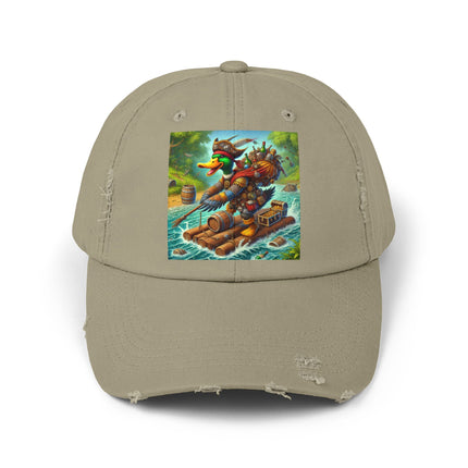The Daring Drake Unisex Distressed Cap