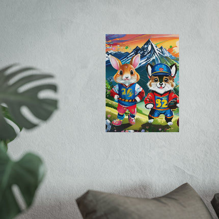 Animal Athletes Fine Art Posters
