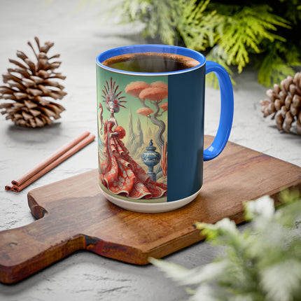 The Seahorse Court Colorful Mugs (11oz, 15oz)