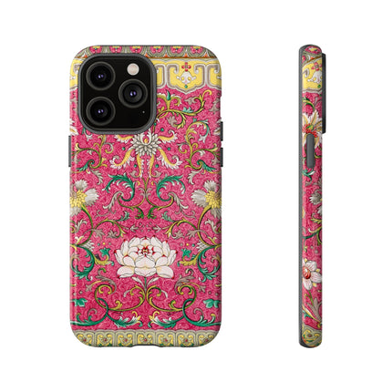 Pink Floral Pattern by Owen Jones Phone Cases
