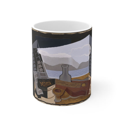 Open Window by Juan Gris Ceramic Mug 11oz