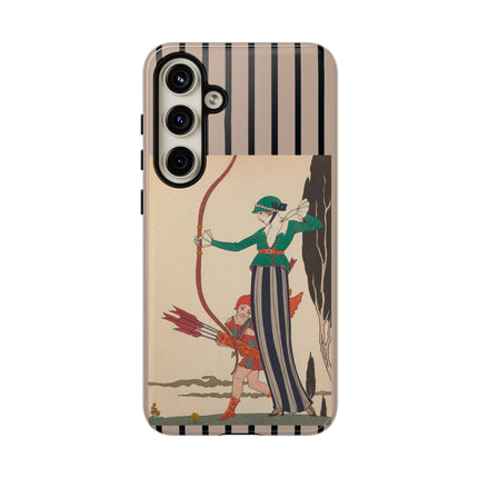 L'Arc Rouge by George Barbier Phone Cases