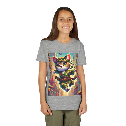 Archer Cat Youth Short Sleeve Tee