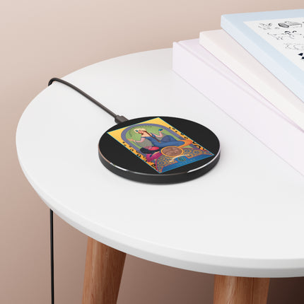December & Tanzanite (from the Gem Series) by Sofia Chiostri Wireless Charger