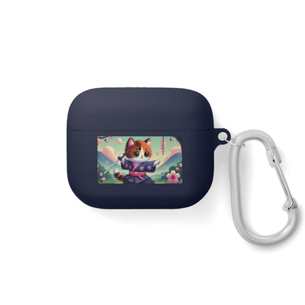 Samurai Kitten AirPods and AirPods Pro Case