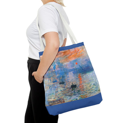 Sunrise by Claude Monet Tote Bag (AOP)