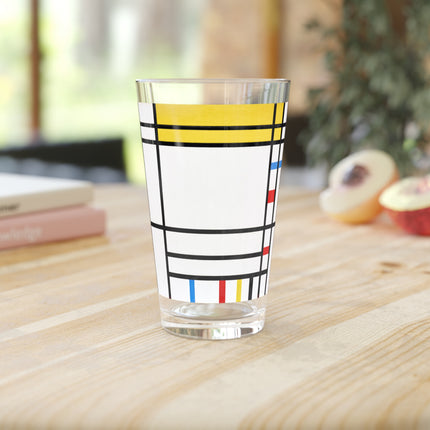 Place de la Concorde by Piet Mondrian Glass, 16oz