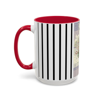 Wrapped in Elegance Colorful Mugs (11oz, 15oz)