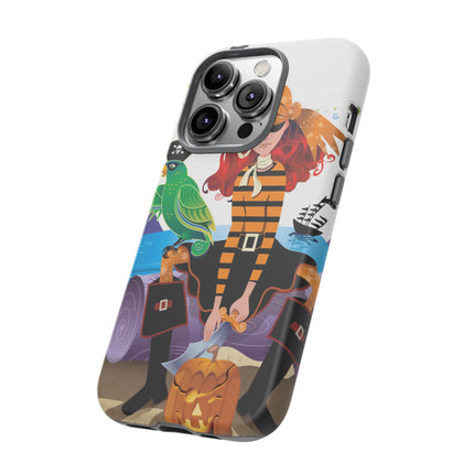 Moonlit Pirate Halloween Phone Cases