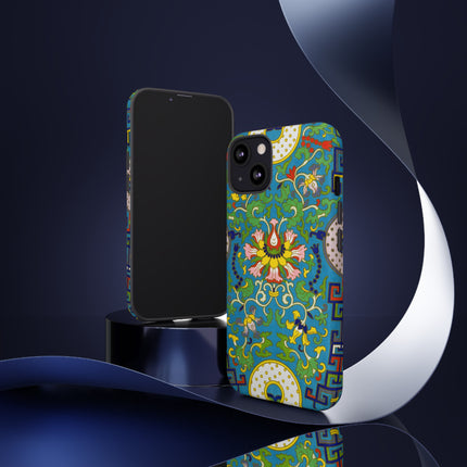 Chinese Floral Illustration by Owen Jones Phone Cases
