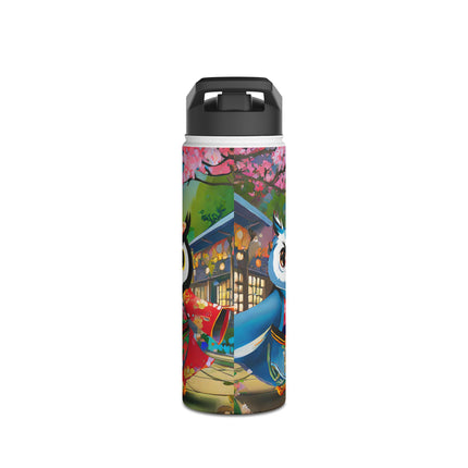 Twirling Talons Stainless Steel Water Bottle