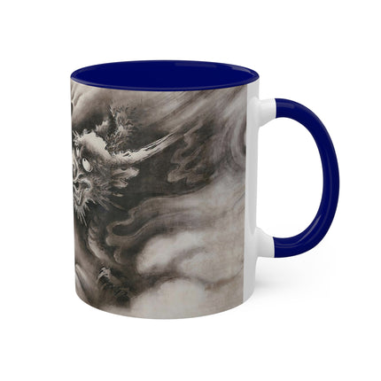 Japanese dragon by Yamada Dōa Colorful Mugs, 11oz