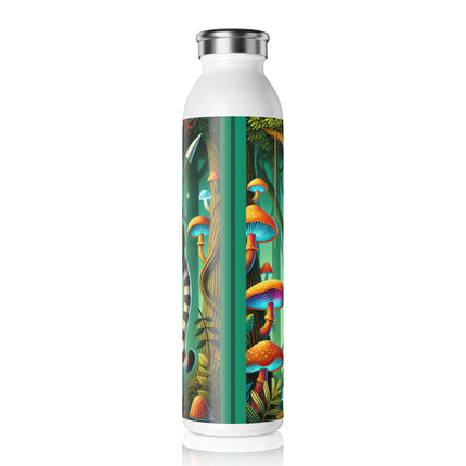 Silent Stripes Slim Water Bottle