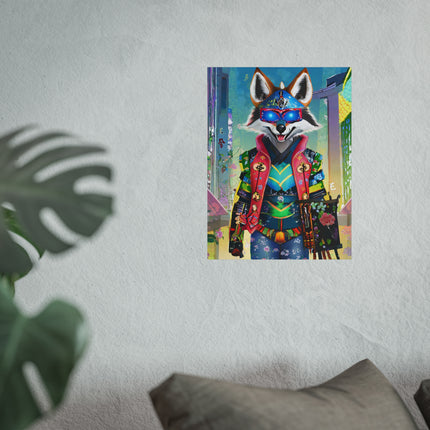 Cyber Hyena Fine Art Posters